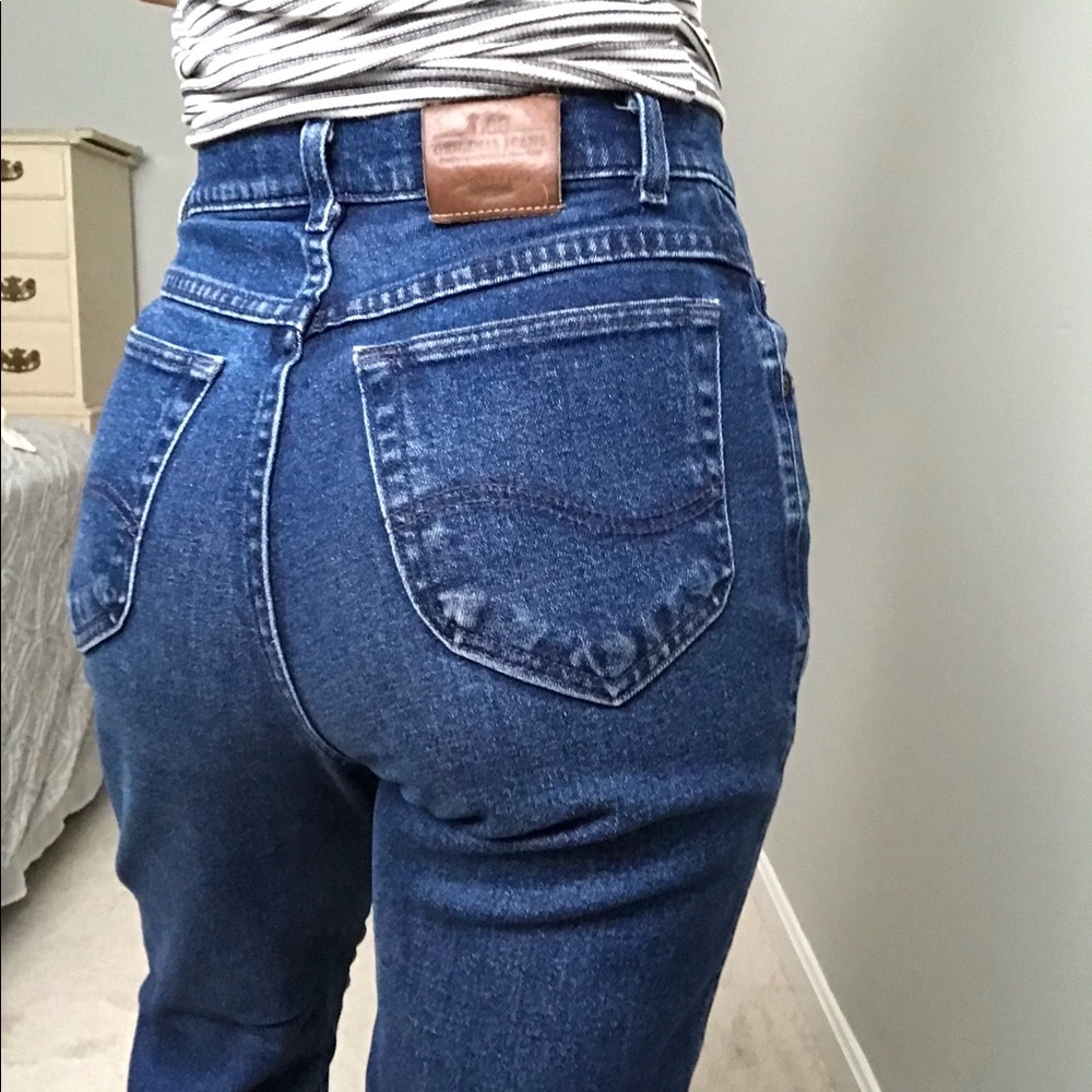 Vintage high rise Lee Jeans